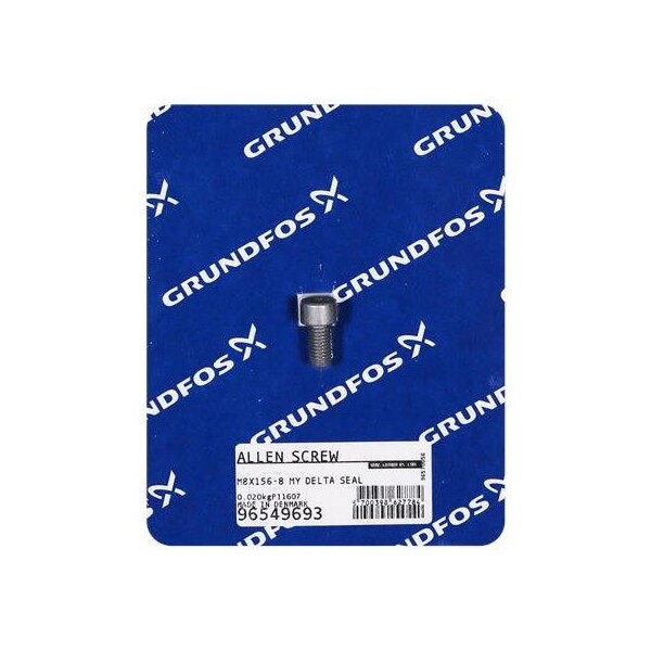 Pump Repair Parts- Allen screw M8X156-8 delta seal /spare.